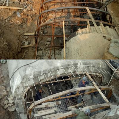 韓城分公司安裝四項(xiàng)目部施工礦建工程出新招