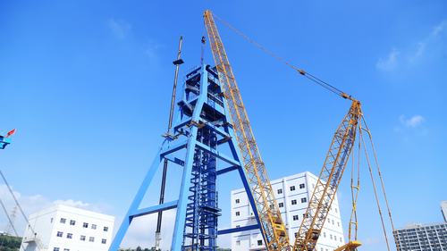 機(jī)電安裝公司“四個細(xì)節(jié)管理”力保孟村礦立井井架安全吊裝