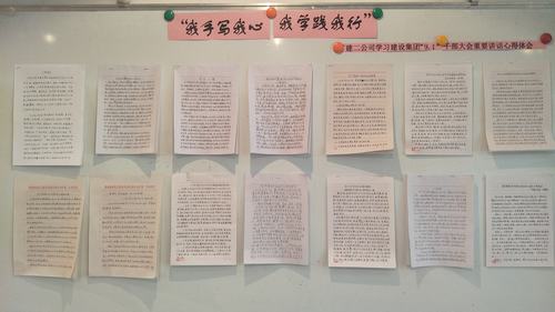 “我手寫我心，我學(xué)踐我行”