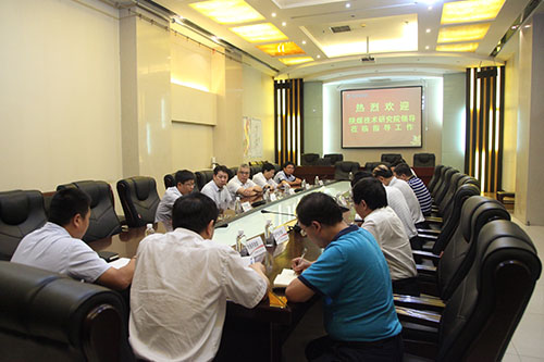 陜煤技術研究院黨政領導到建設集團走訪座談