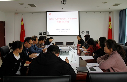 大秦置業(yè)公司迅速掀起學(xué)習(xí)貫徹十八屆中央紀(jì)委八次全會(huì)精神熱潮