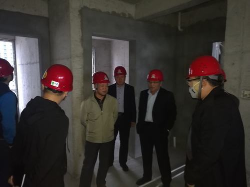 陜煤集團(tuán)、建設(shè)集團(tuán)領(lǐng)導(dǎo)蒞臨渭南分公司檢查指導(dǎo)工作