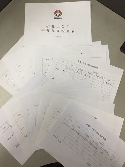 礦建二公司轉(zhuǎn)作風(fēng)初顯成效