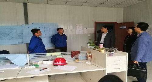 副總經(jīng)理司正林深入基層一線看望調(diào)研機關基層鍛煉人員