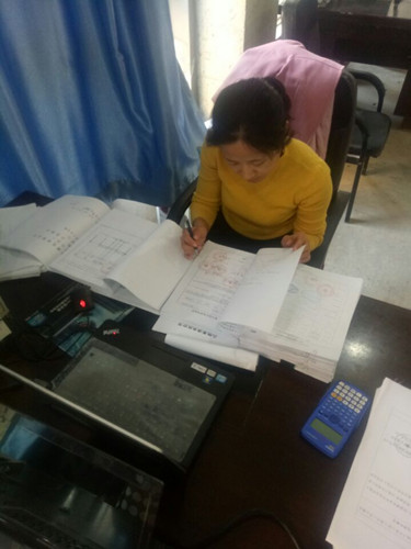 天工公司土建十一部羊頭鎮(zhèn)安置小區(qū)工程決算、資料整編進(jìn)入倒計時