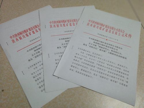 銅煤公司組織開展“增強責任心，提高執(zhí)行力，我為‘雙特百億’做貢獻”主題教育活動