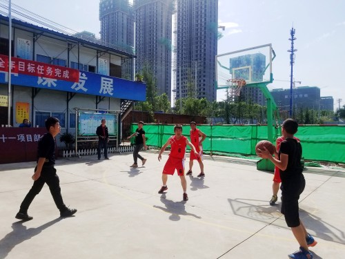 澄合分公司第十一項(xiàng)目部悄然興起的健身熱