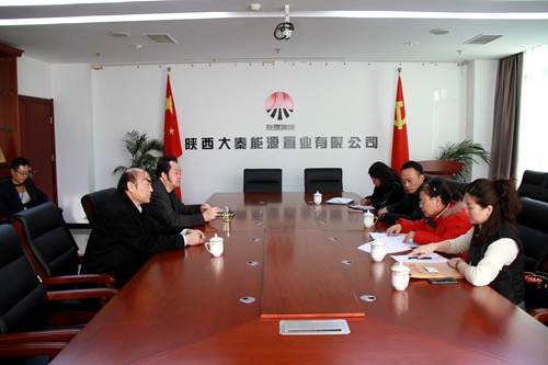 建設集團副總經(jīng)理劉合理與陜西國實投資公司進行地產(chǎn)項目洽談