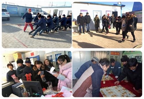 礦建二公司小保當(dāng)三項(xiàng)目部“慶元旦、迎新春”職工文體活動豐富多彩