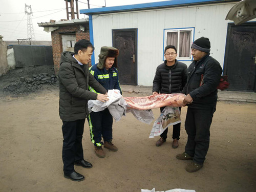 冬日慰問(wèn)  情暖一線