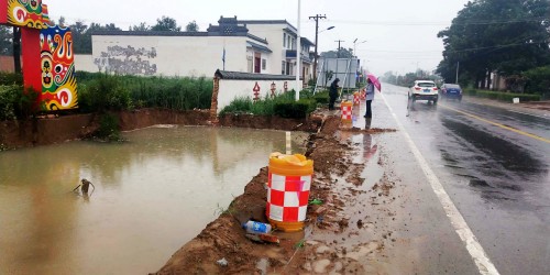 強降雨來襲看看陜煤建設(shè)澄合分公司各基層單位如何應對