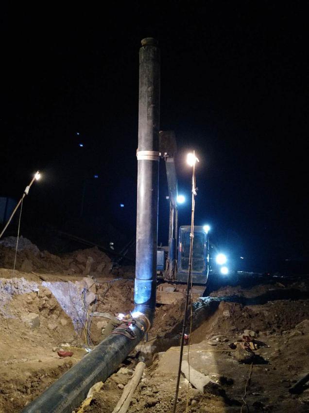 陜煤建設(shè)機(jī)電安裝公司完成彬長小莊礦供熱工程定向鉆項(xiàng)目