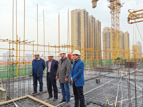 王明智深入渭南二院安置房、法檢兩院項目工地檢查指導(dǎo)工作