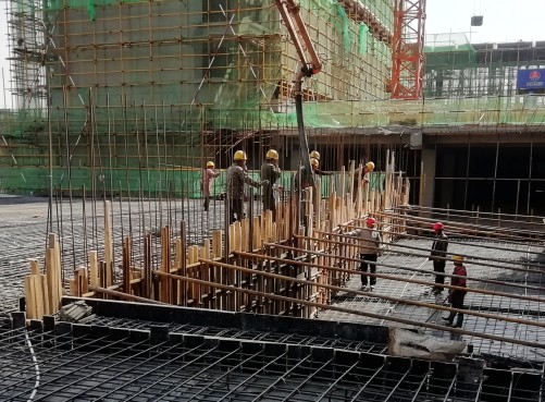 陜煤建設(shè)渭南分公司第五項(xiàng)目部與時間賽跑加速推進(jìn)工程建設(shè)