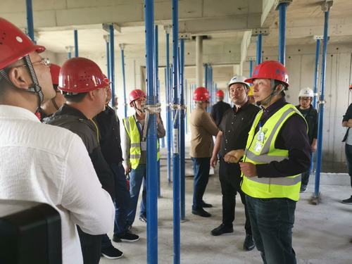 陜煤建設(shè)銅煤公司參加銅川市建筑施工企業(yè)現(xiàn)場觀摩學習會