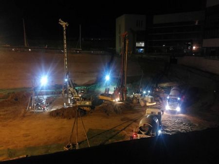 陜煤建設(shè)天工公司十五項(xiàng)目部：全力推進(jìn)陜煤研究院一期B、C區(qū)工程順利施工