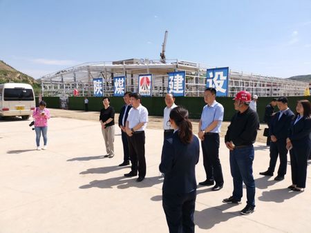榆林市委常委、組織部部長張啟東一行蒞臨陜煤建設(shè)天工公司承建的清澗紅棗深加工項(xiàng)目調(diào)研指導(dǎo)工作