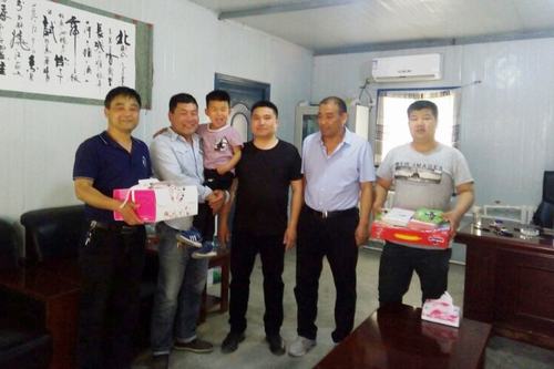 陜煤建設礦建二公司車村項目部特殊的“六一”兒童節(jié)