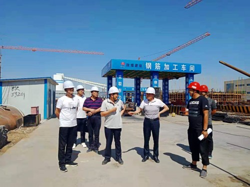 楊讓順深入榆北小保當、曹家灘施工現(xiàn)場檢查指導工作