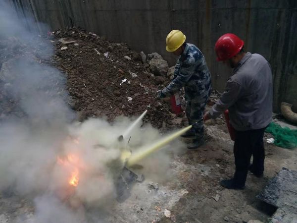陜煤建設天工公司施工現(xiàn)場消防演練助力全年安全生產目標實現(xiàn)