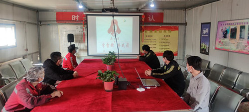 陜煤建設(shè)機(jī)電安裝公司：學(xué)雷鋒，共戰(zhàn)“疫”