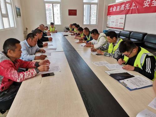 陜煤建設(shè)銅煤公司基層項(xiàng)目部扎實(shí)推進(jìn) 《安全生產(chǎn)專項(xiàng)整治三年行動實(shí)施方案》