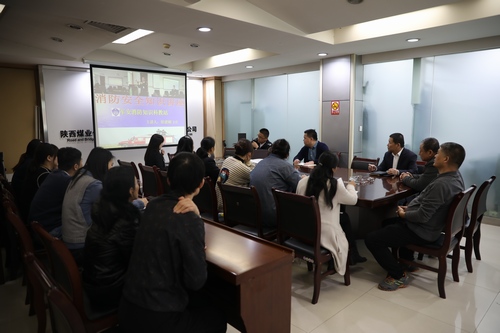 防患于未“燃”，陜煤建設(shè)路橋分公司開展冬季消防培訓(xùn)演練活動(dòng)