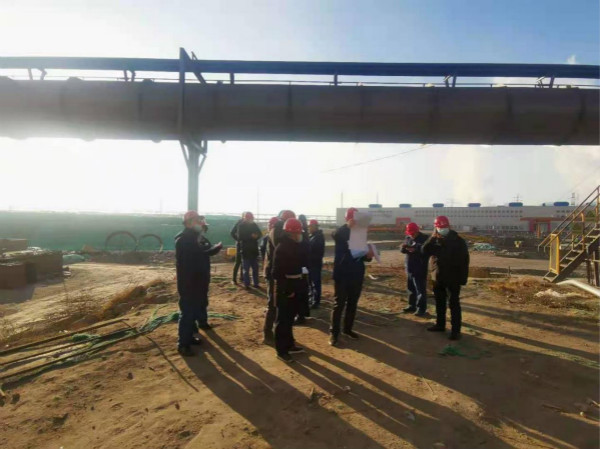 漢中分公司承建的龍鋼公司 煉鐵廠5#高爐增設(shè)撥風系統(tǒng)工程順利通過竣工驗收