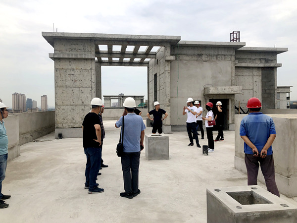 陜煤建設公司：山水逸境項目地基與基礎(chǔ)順利通過工程驗收