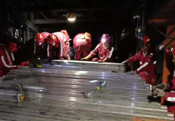 陜煤建設機電安裝公司：咬定工期不放松，施工大干爭先鋒