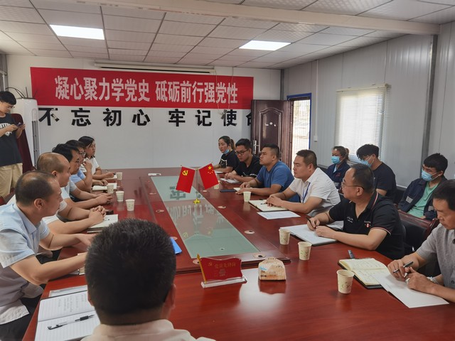 陜煤建設(shè)洗選煤運營公司與機電安裝公司對標(biāo)交流學(xué)習(xí)