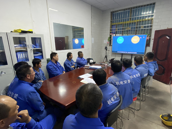 陜煤建設(shè)機(jī)電安裝公司全力以赴保安全，促生產(chǎn)