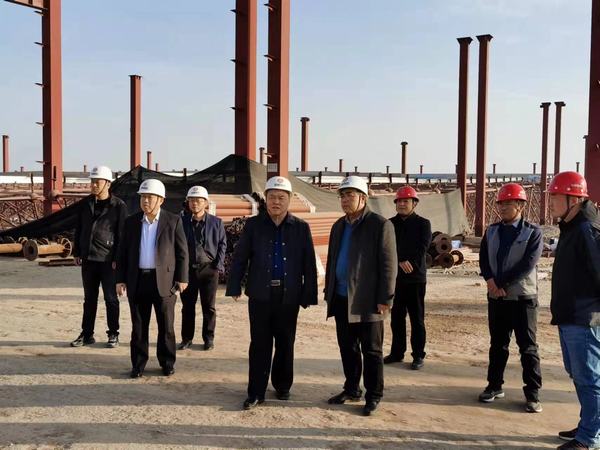 寧興剛、王寧一行深入陜煤建設(shè)澄合分公司南京金龍項目檢查指導(dǎo)工作