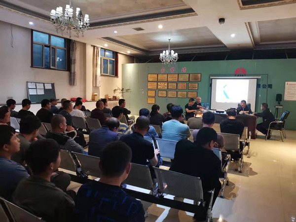 陜煤建設(shè)機電安裝公司檸條塔項目部全員抓安全促生產(chǎn)