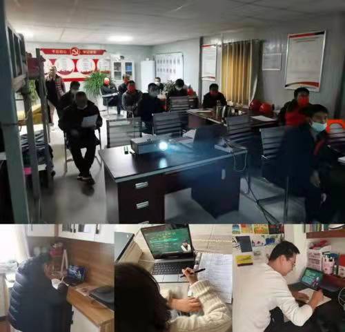 陜煤建設(shè)西北分公司：停工不停學(xué)，冬歇季充電忙