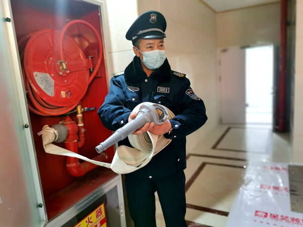 建設(shè)集團大秦置業(yè)公司：筑牢安全防火墻，為小區(qū)保駕護航