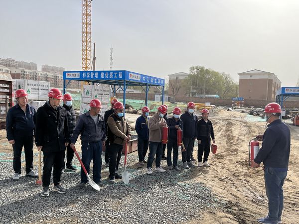 陜煤建設(shè)天工公司土建三部開(kāi)展“舉演練大旗，促安全生產(chǎn)”主題應(yīng)急演練