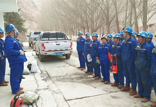 陜煤建設(shè)礦建三公司：人間最美四月天，不負春光與時行