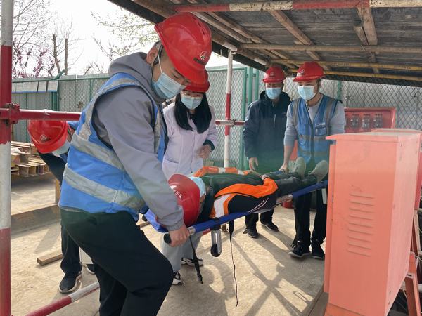 建設(shè)集團韓城分公司：黃金五月天，給你滿滿的“安全感”