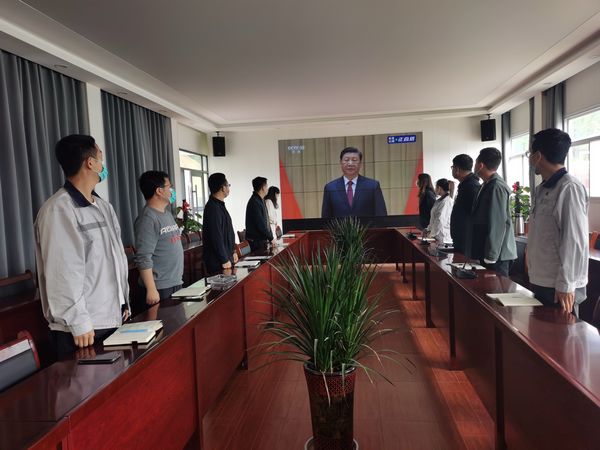 陜煤建設(shè)天工公司：慶祝青年團(tuán)成立100周年，看直播  銘初心