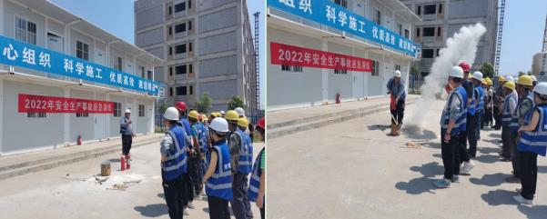 陜煤建設綠宇公司：牢記安全使命，防火救災演習