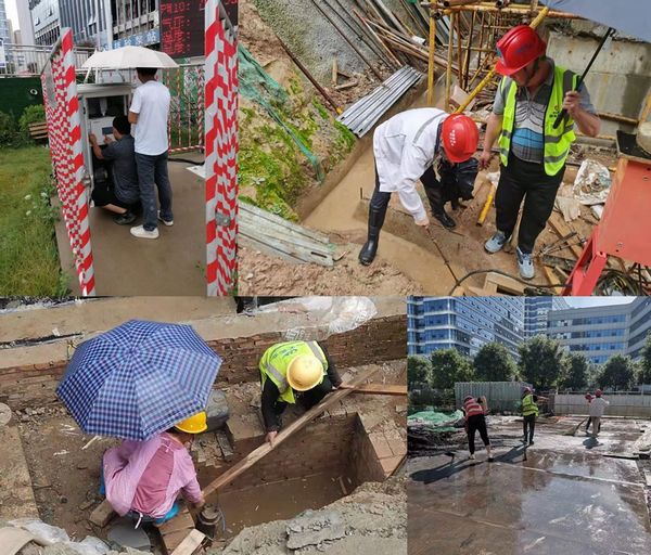 陜煤建設(shè)天工公司厲兵秣馬戰(zhàn)風(fēng)雨，上下同欲保汛期
