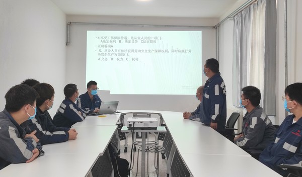 陜煤建設洗選煤運營公司第五項目部：抓管理、促學習、青年職工敢為人先