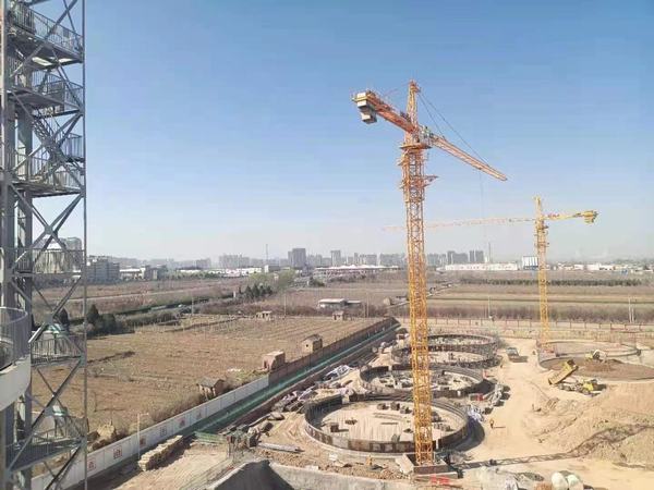陜煤建設(shè)銅煤公司：銅川直屬庫梅坪分公司倉儲項(xiàng)目淺圓倉滑模施工正式拉開序幕