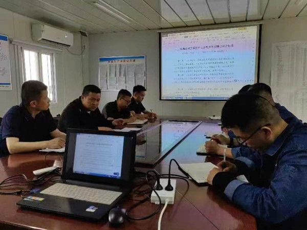 陜煤建設(shè)漢中分公司“零三違、防事故、除隱患、保安全” 主題活動(dòng)如火如荼進(jìn)行中