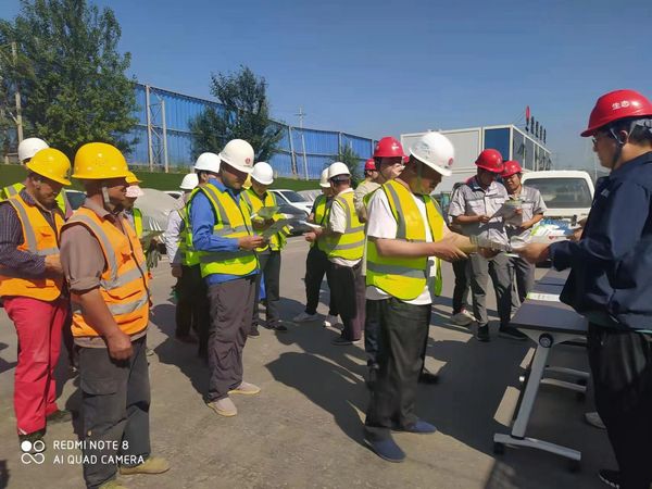 陜煤建設(shè)天工公司土建四部按下“節(jié)能降碳、你我同行” 快捷鍵