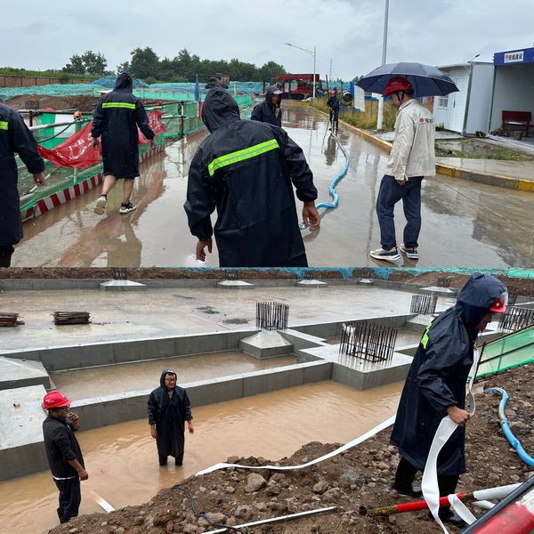 陜煤建設(shè)天工公司聞“汛”而動，筑牢工程建設(shè)“安全堤壩”