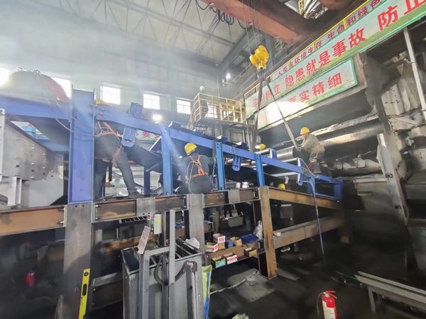 陜煤建設天工公司安裝一部：鏖戰(zhàn)48小時順利完成大佛寺煤礦動篩車間輸送機皮帶更換、新設備安裝任務