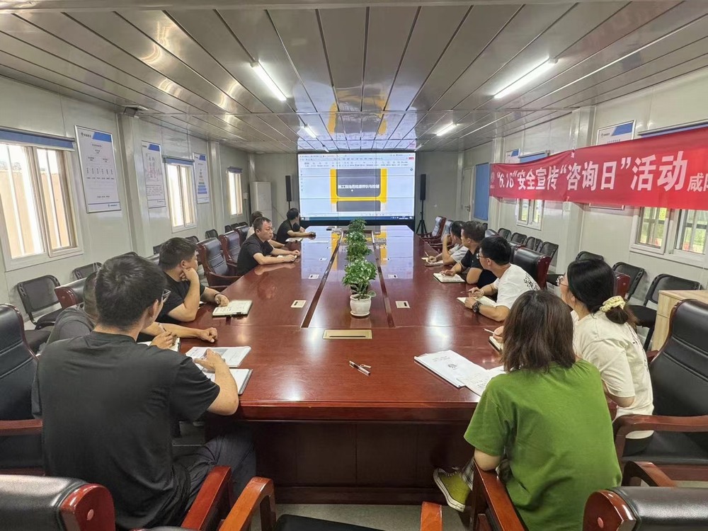 陜煤建設天工公司土建第二十七項目部：科學布控，積極預防，高效處置汛期險情