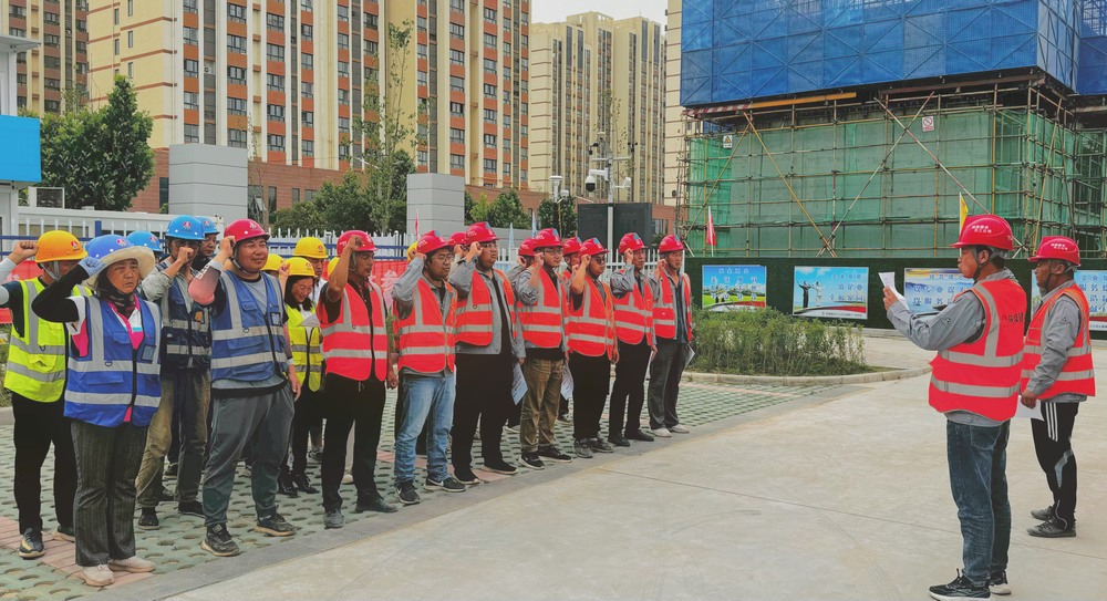 陜煤建設(shè)天工公司土建第十一項(xiàng)目部：合“三力”，筑牢安全防線